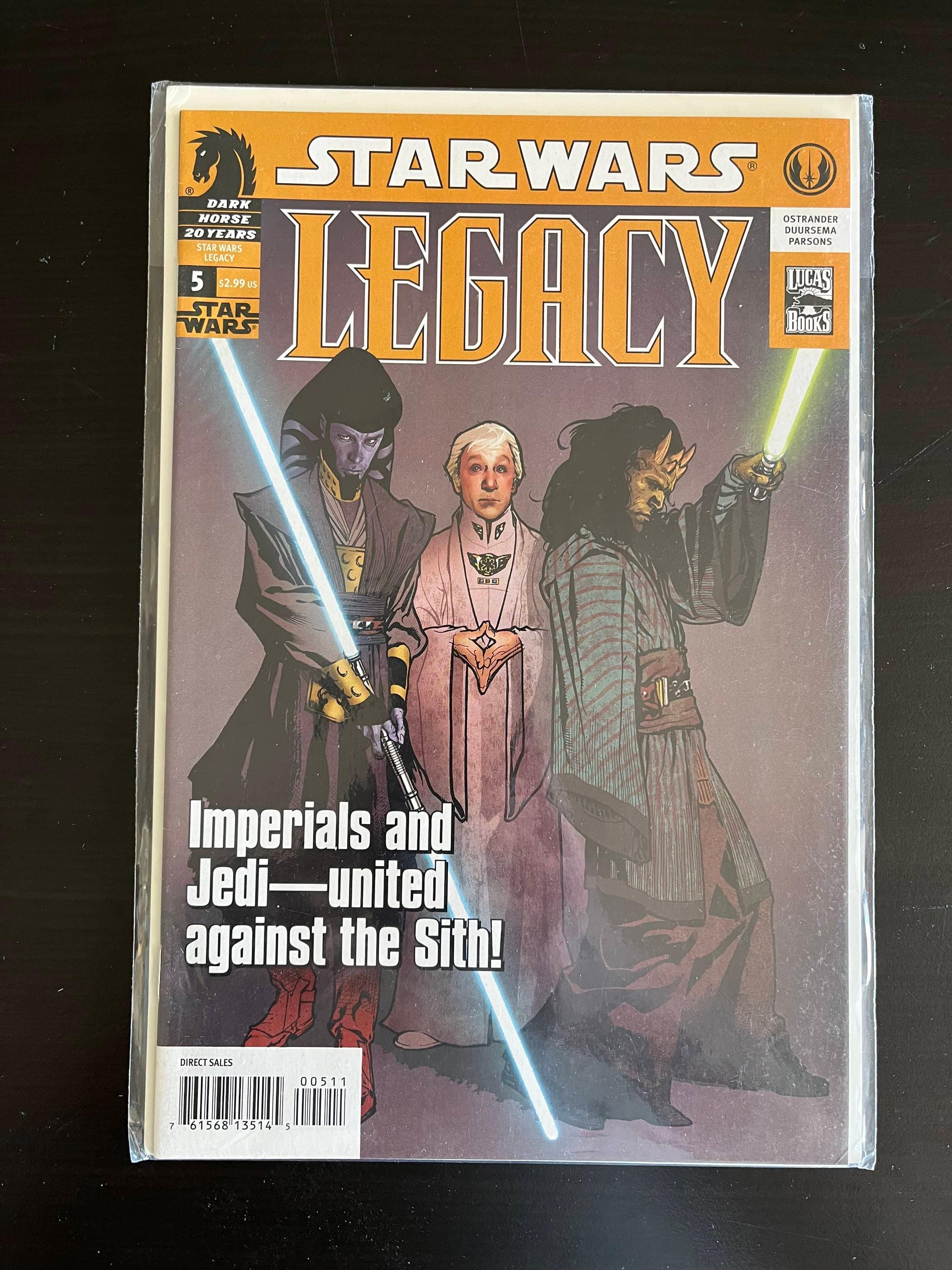 Star Wars Legacy Dark Horse Comic #5 2006