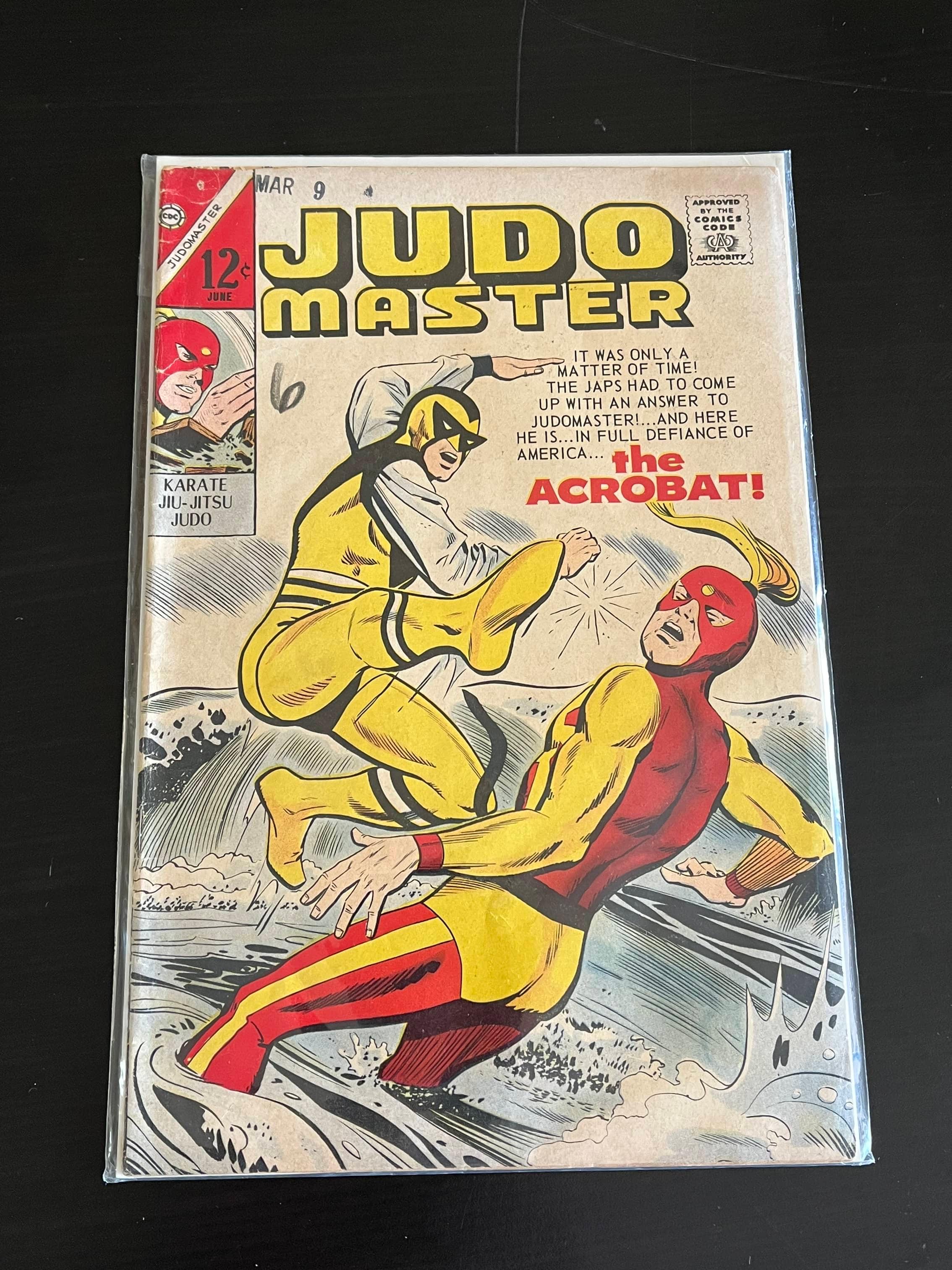 Judo Master Comic #95 Charlton 12 Cents Silver Age 1967 Dick Giordano