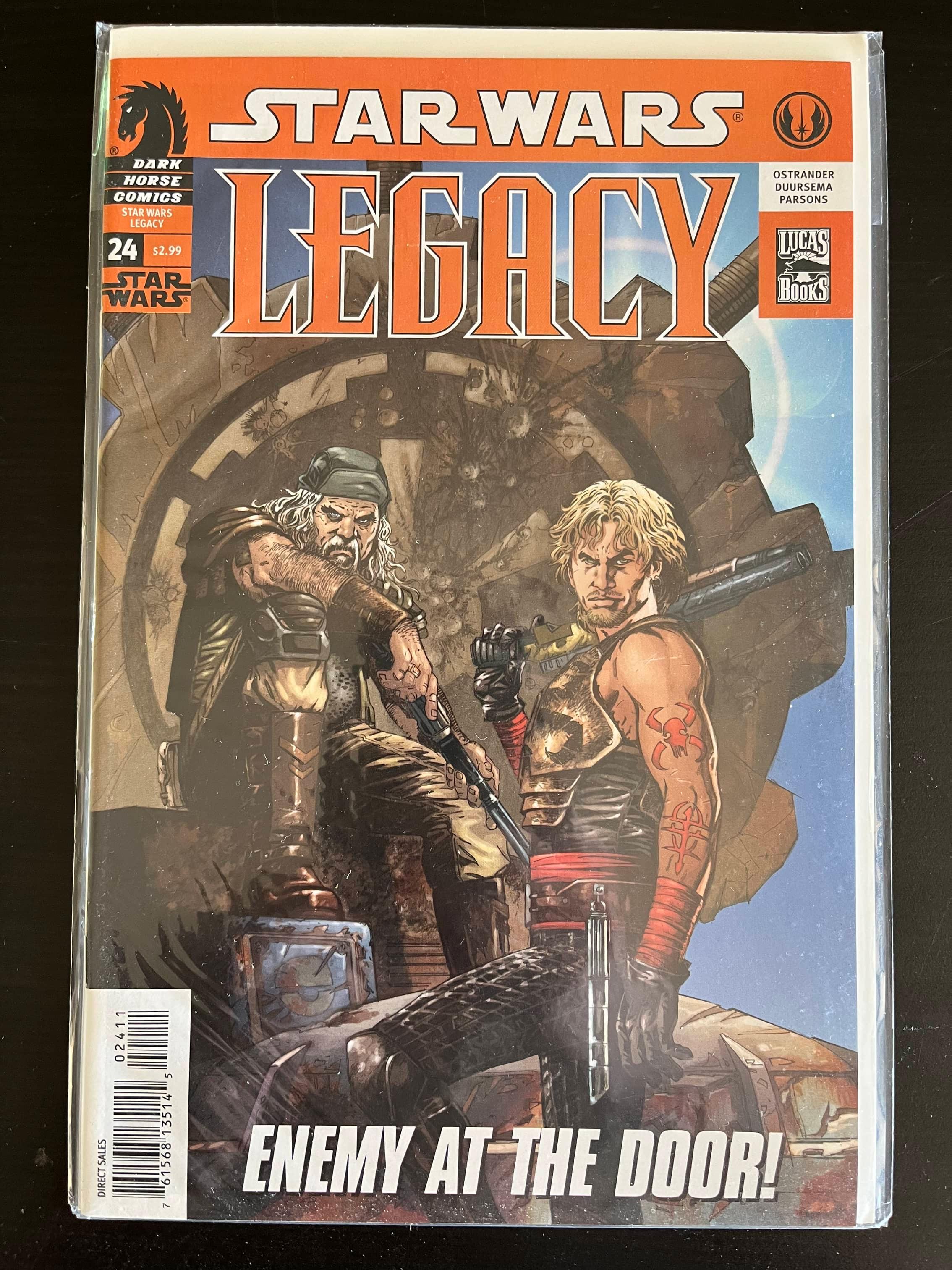 Star Wars Legacy Dark Horse Comic #24 2008 Key 1st full appearance of Azlyn Rae, a Jedi Master and r