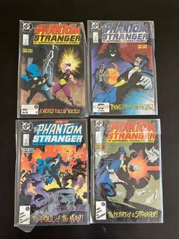 4 Issues of The Phantom Stranger Complete Mini Series #1-4 DC Comics 1987 Copper Age