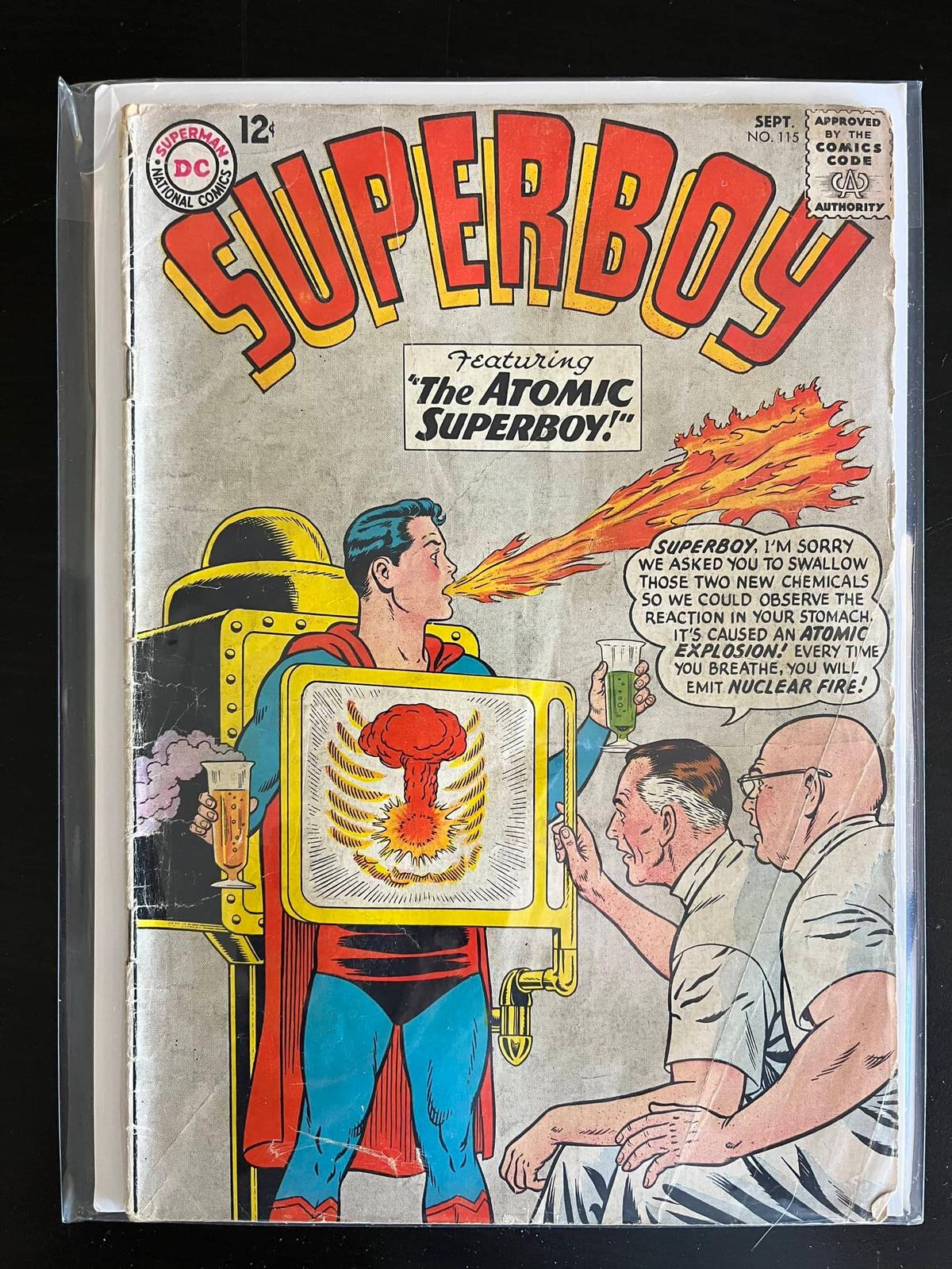 Superboy DC Comic #115 Silver Age 1964