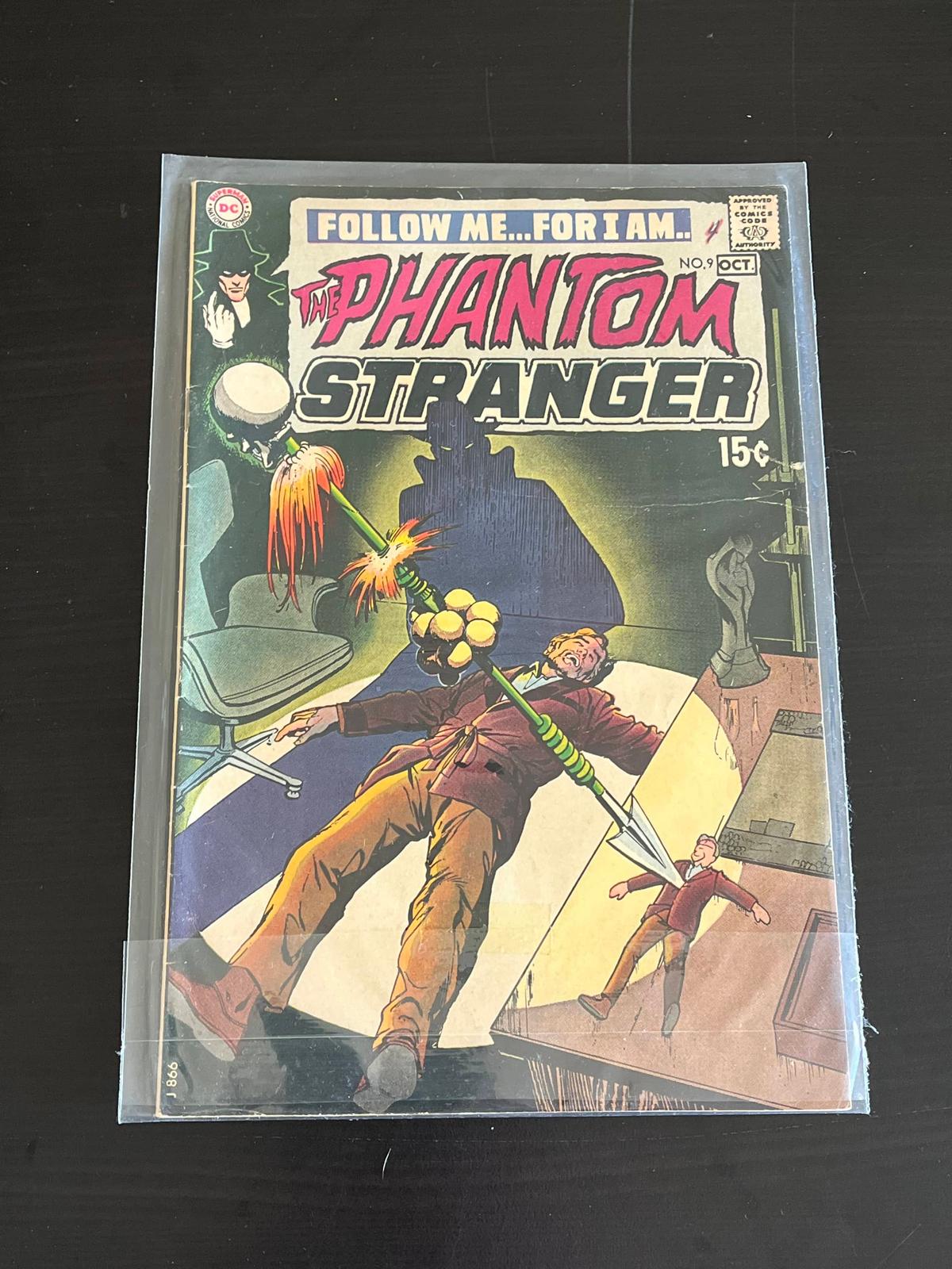 The Phantom Stranger Comic #9 DC Comics 1970 Bronze Age Comic