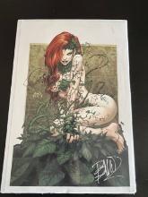 2008 Joe Benitez "Poison Ivy" Signed Art Print - 13" x 19".