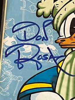 Donald Duck Gladstone Comic #283 1994. Signed by writer, Don Rosa.