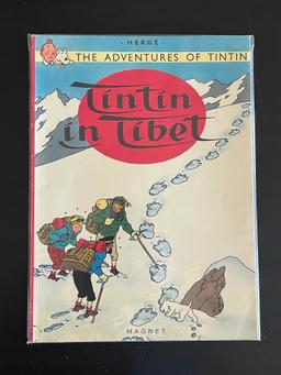 The Adventures of TinTin TinTin in Tibet Little Brown and company #1 Bronze Age 1975