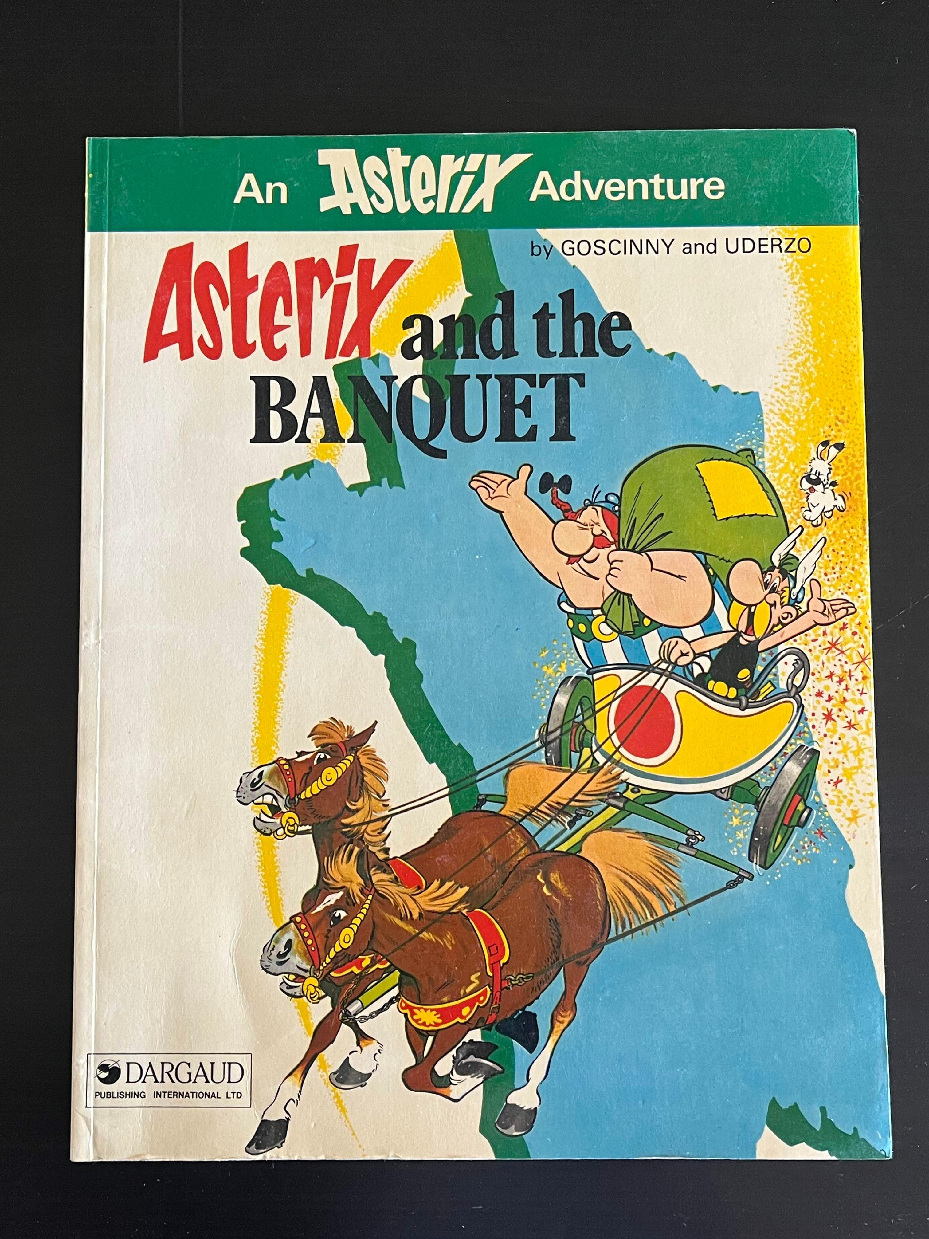 Asterix and the Banquet Dargaud Comic #1 Bronze Age 1979