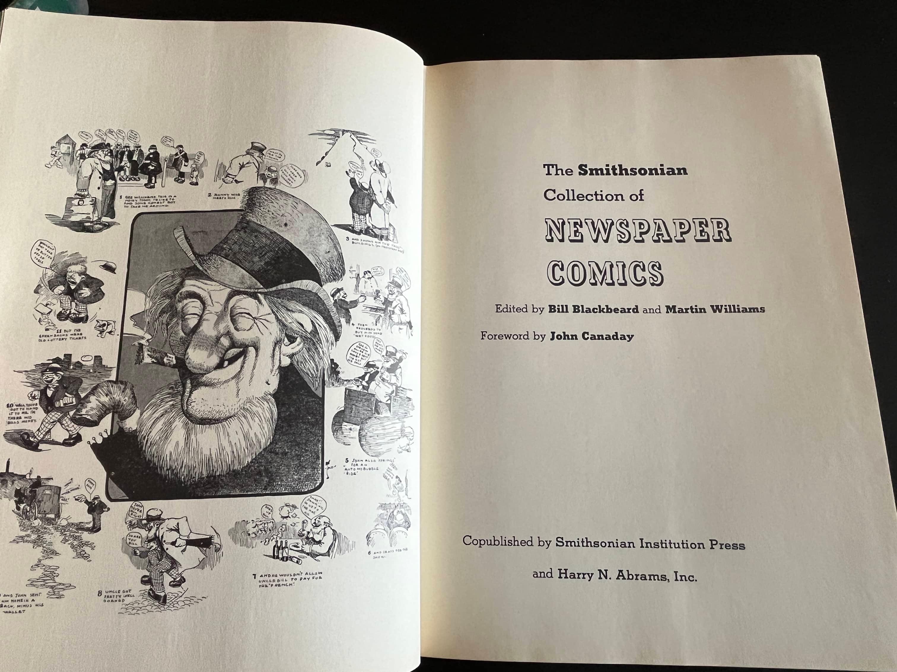The Smithsonian Collection of Newspaper Comics Abrams Books #1 1986