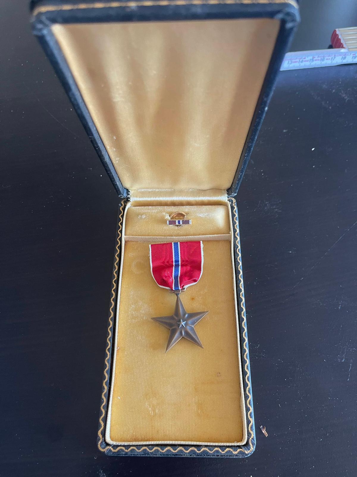 WWII Bronze Star Medal in Original Case.