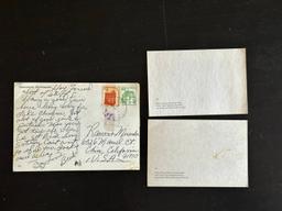 3 Cards Representing Hitlers House Being Blown up
