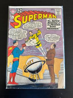 Superman DC Comics #157 Silver Age 1962 Key 1st appearance of Quex-UI, Kryptonian poacher.