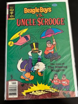 The Beagle Boys vs Uncle Scrooge Gold Key Comic #1 Bronze Age 1979