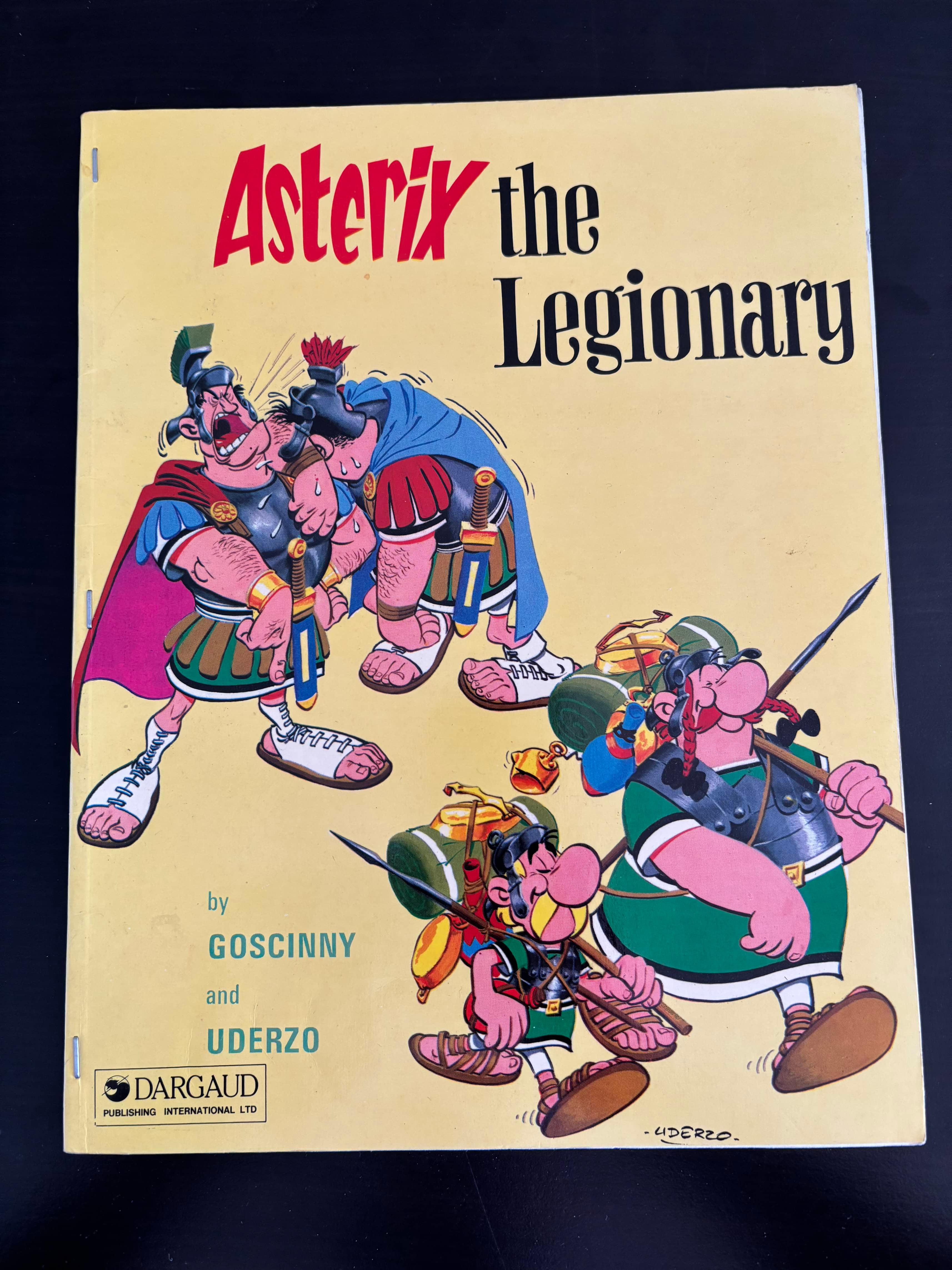 Asterix the Legionary Dargaud Comic #1 Bronze Age 1970