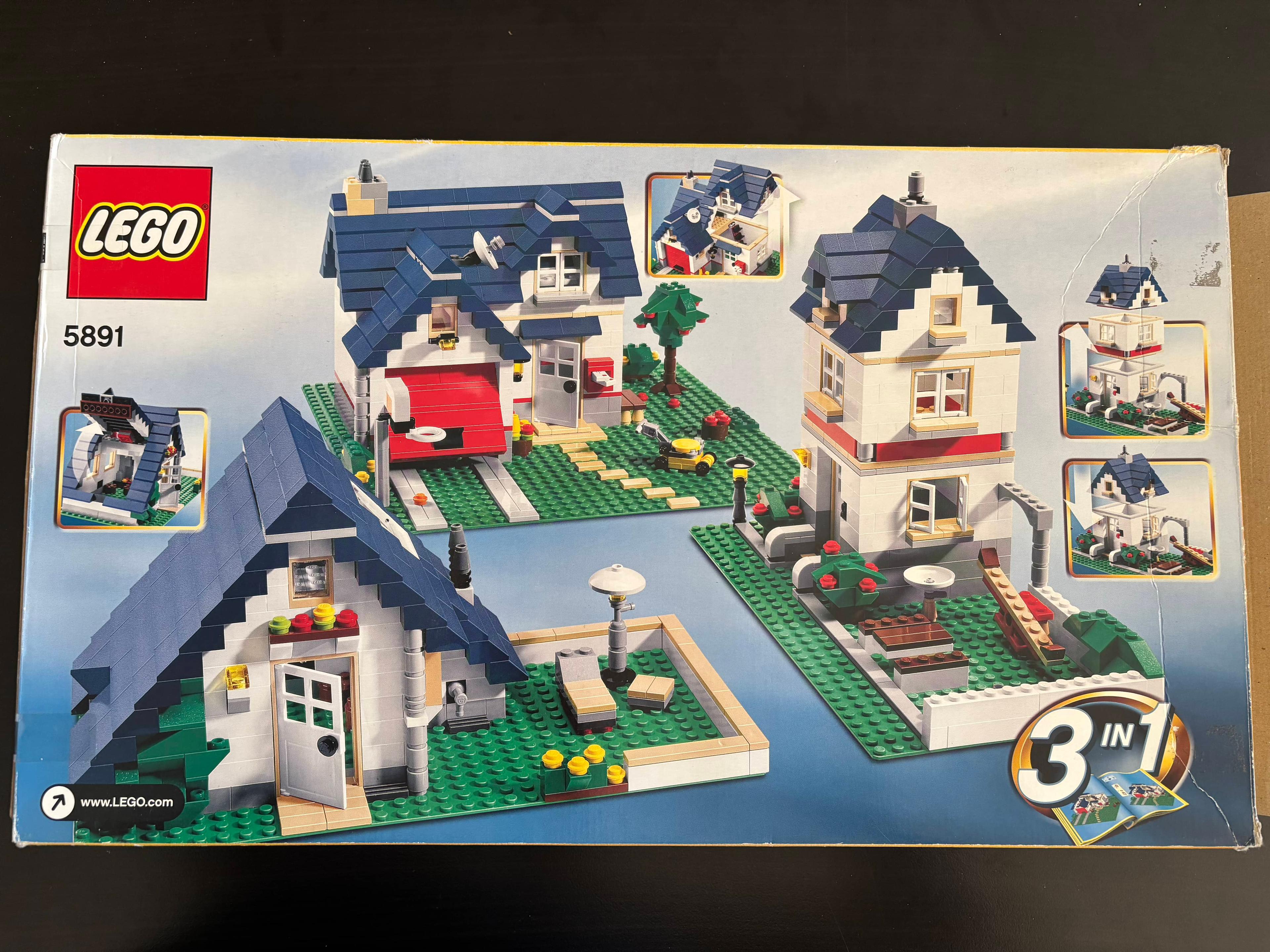 Lego Creator 5891 Apple Tree House 539 pieces