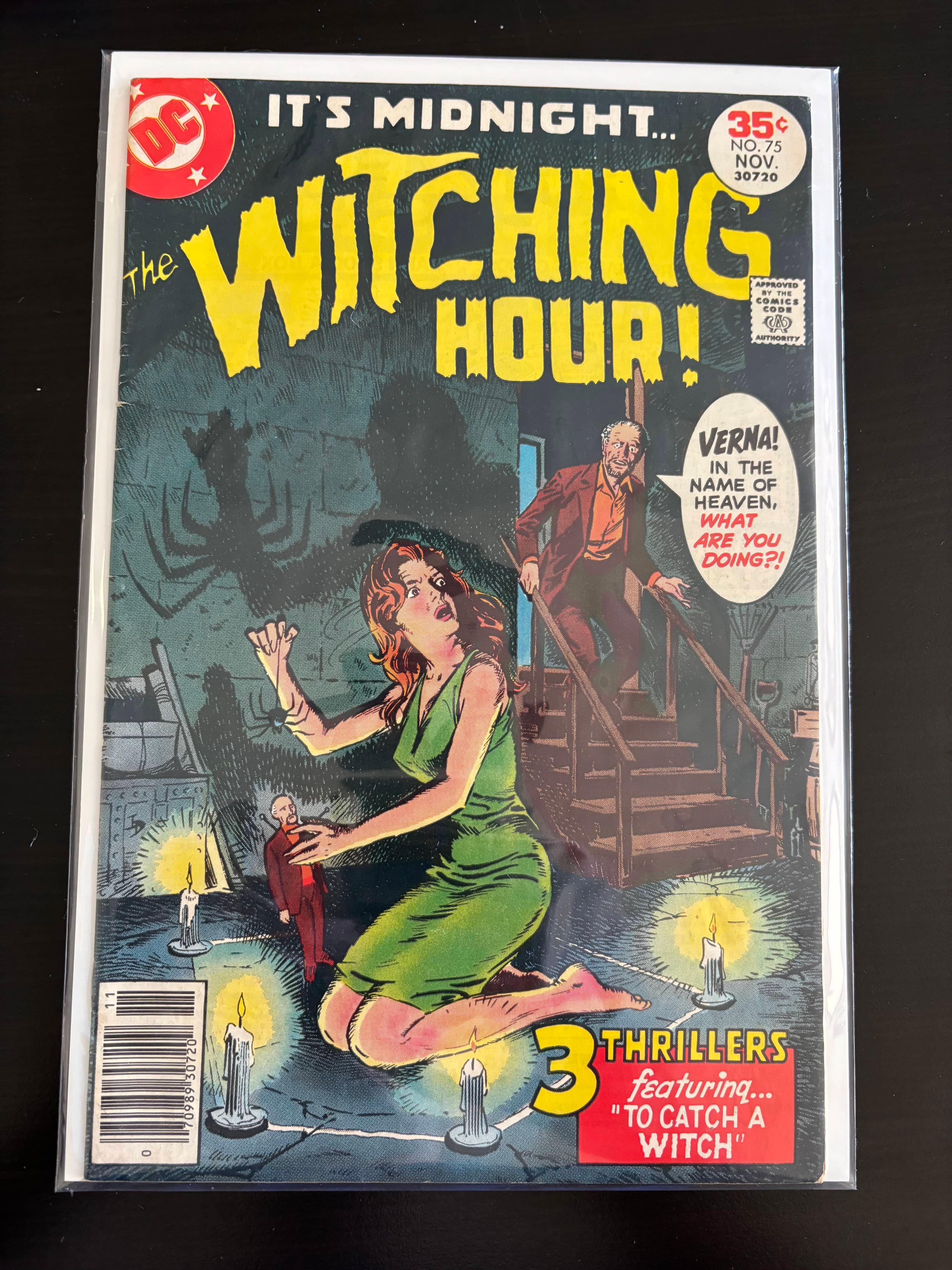 The Witching Hour DC Comic #75 Bronze Age 1977