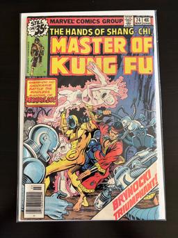 Master of Kung Fu Marvel Comic #74 Bronze Age 1979