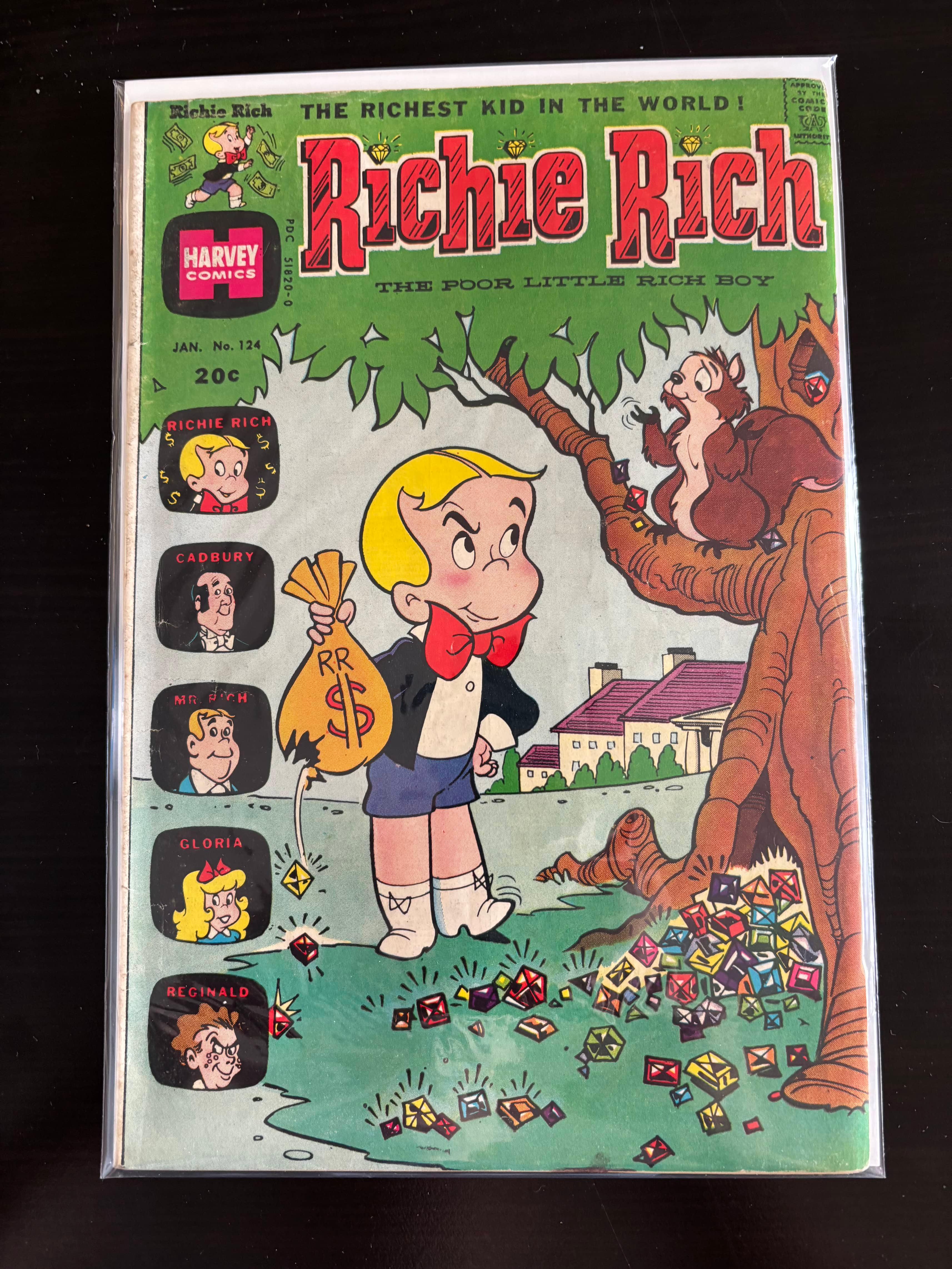 Richie Rich Harvey Comics #124 Bronze Age 1974
