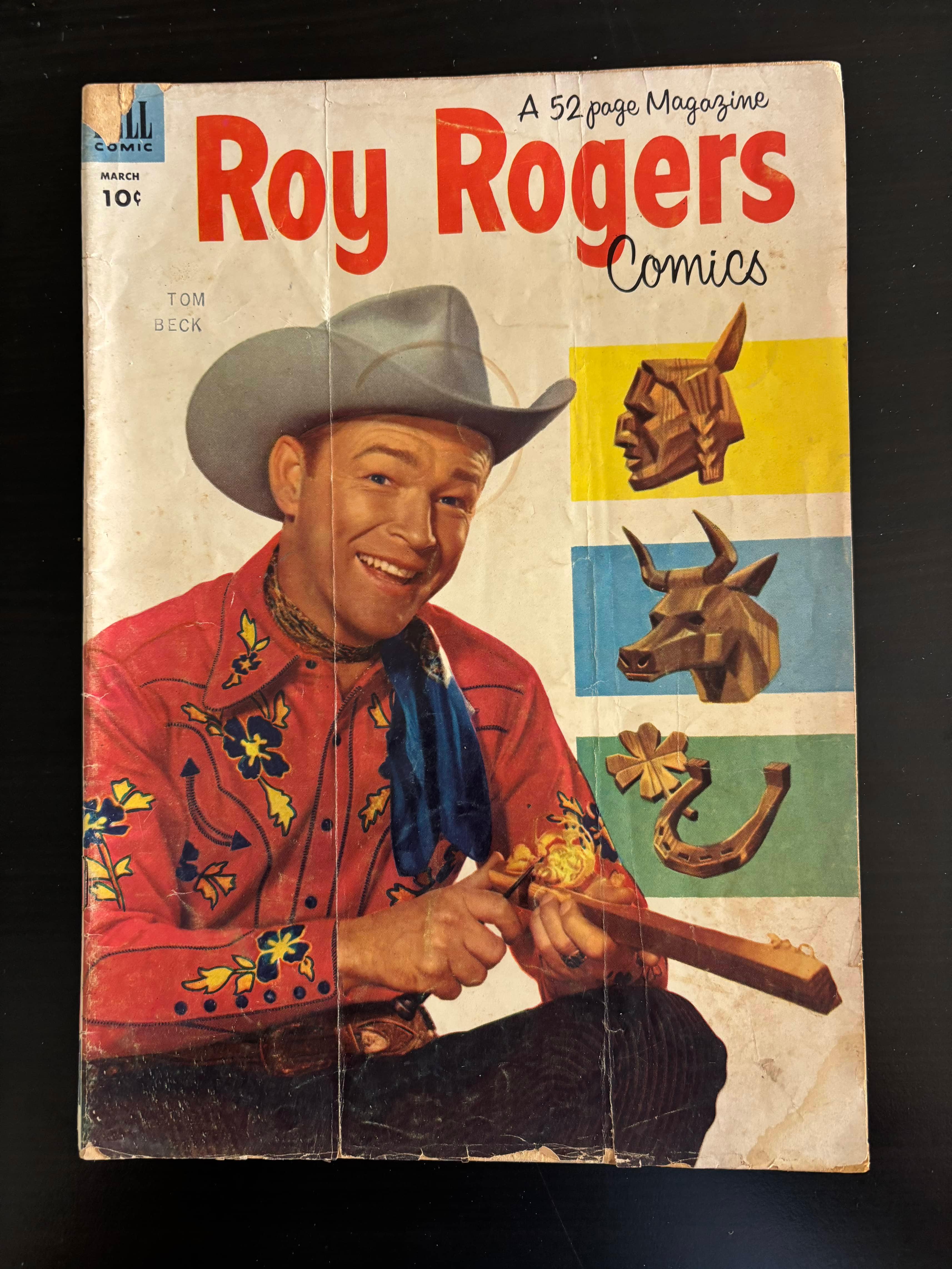 Roy Rogers Comics Dell Comic #63 Golden Age 1953