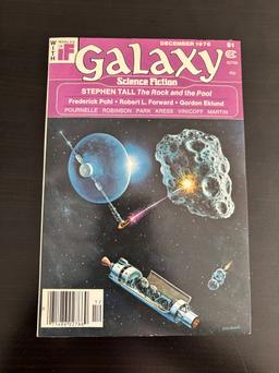 2 Galaxy Science Fiction Magazines Frederick Pohl Harlan Ellison 1968 1976