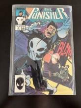 The Punisher Marvel Comics #4 Bronze Age 1987 Key 1st appearance of Microchip, a technology and weap