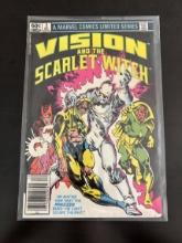 Vision and the Scarlet Witch Marvel Comics #2 Bronze Age 1982 Key Death of Whizzer.