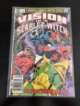 Vision and the Scarlet Witch Marvel Comics #3 Bronze Age 1982