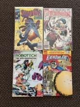 4 Issues. Sleepwalker Marvel Comics #2. Iceman Marvel Comics #2. Robotech Comico Comics #1. Deathlok