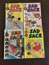 4 Issues. Sad Sack Harvey Comics #249, #248, #240, & #39.