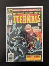 The Eternals Marvel Comic #1 Bronze Age 1976 Key 1st partial team appearance and origin of The Etern