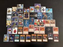 47 Various Cards. Super Mario Brothers, Scooby Doo, Magic the Gathering, Marvel, Hero: 108, Skylande