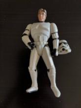 Special Mail Order Star Wars 4 inch Figure Han Solo in Storm Trooper outfit