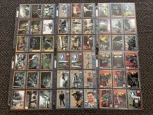 12 sheets Jurassic Park Trading Cards topps 1993