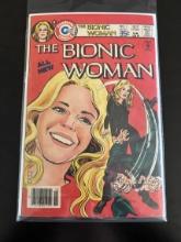 The Bionic Woman Charlton Comics Group #1 Bronze Age 1977