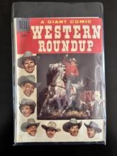 A Giant Comic Western Roundup Dell Comic #16 Silver Age 1956