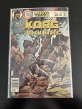 Korg: 70,000 B.C. Charlton Comics Group #8 Bronze Age 1976