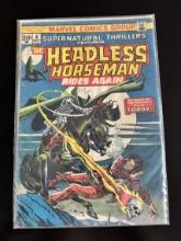 Supernatural Thrillers Featuring The Headless Horseman Rides Again Marvel Comic #6 Bronze Age 1973