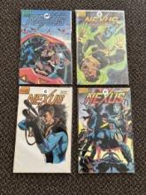4 Issues. Nexus First Comics Deluxe Series Comic #7, #24, #22, & #20.