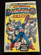 Captain America and The Falcon Marvel Comic #215 Bronze Age 1977