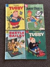 4 Issues. Marge's Tubby Dell Comic. Andy Panda Dell Comic. Beetle Bailey Dell Comic.