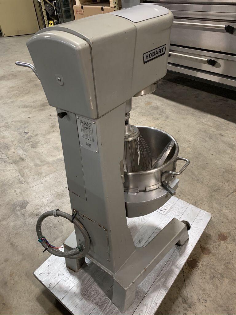 Hobart D-300T 30qt. All Purpose Mixer Including Stainless Steel Bowl, Whip & Paddle