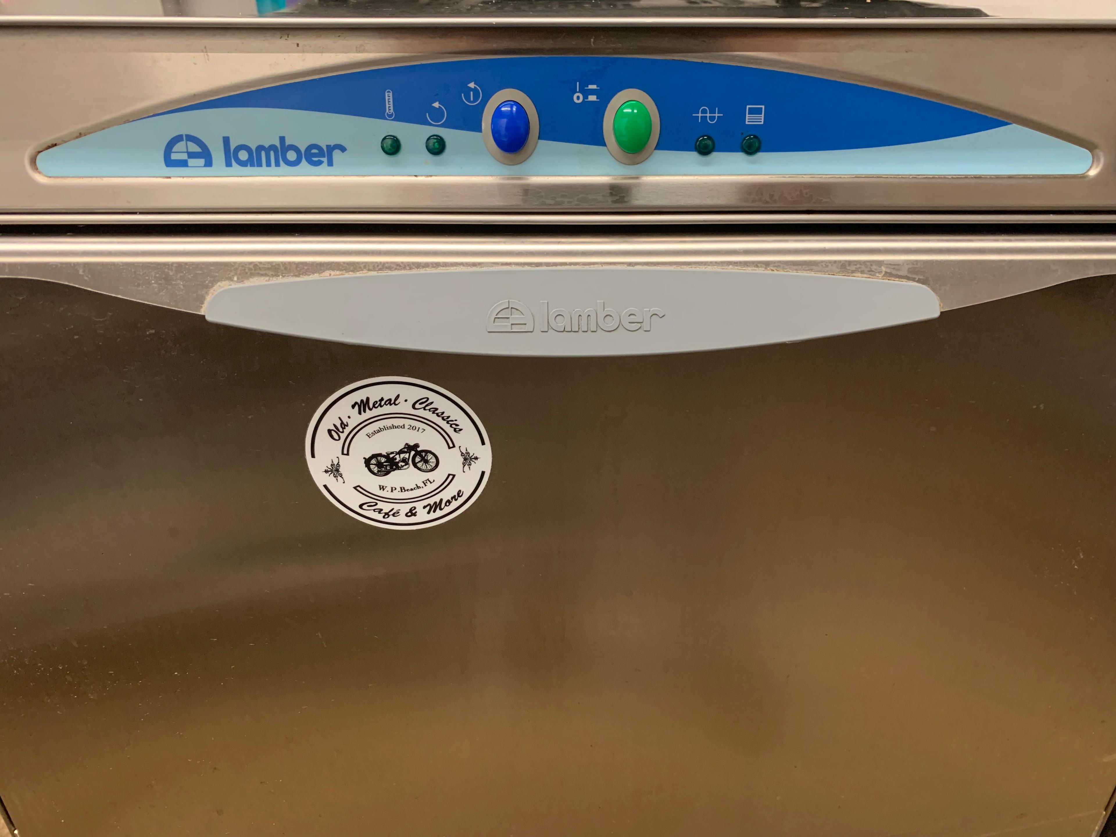 2017 Lamber DSP4DPS-UL Deluxe High-Temperature Undercounter Dishwasher 230V