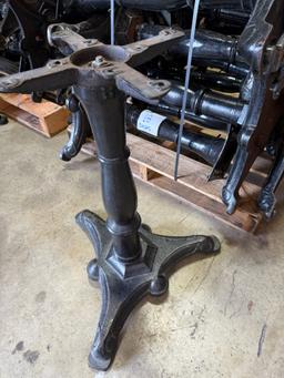 Black Metal Heavy Duty Decor Table Bases