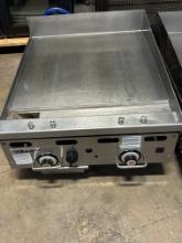 Vulcan MSA24-CBFI1L 24”W Low Profile Heavy Duty Gas Griddle w/Thermostatic Controls