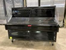 Howard-McCray SC-OS30E-5C-B-LED 63" Open Refrigerated Merchandiser on Casters