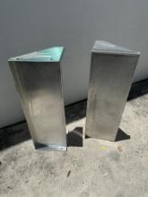 36”W x 12”D Aluminum Wall Mount Overshelves