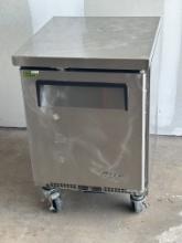 Turbo Air MUR-20S-N6 M3 Series 20”W 1 Door Undercounter Refrigerator Shallow Depth on Casters 22.5”D