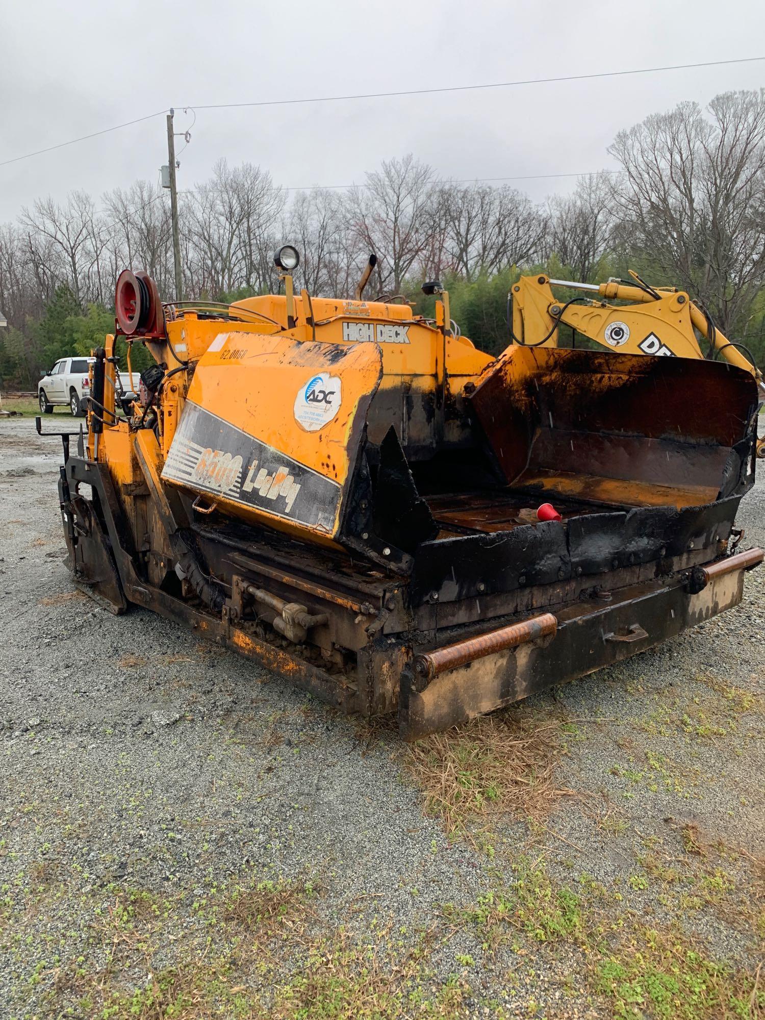 2002 LeeBoy L8500T Crawler Asphalt Paver