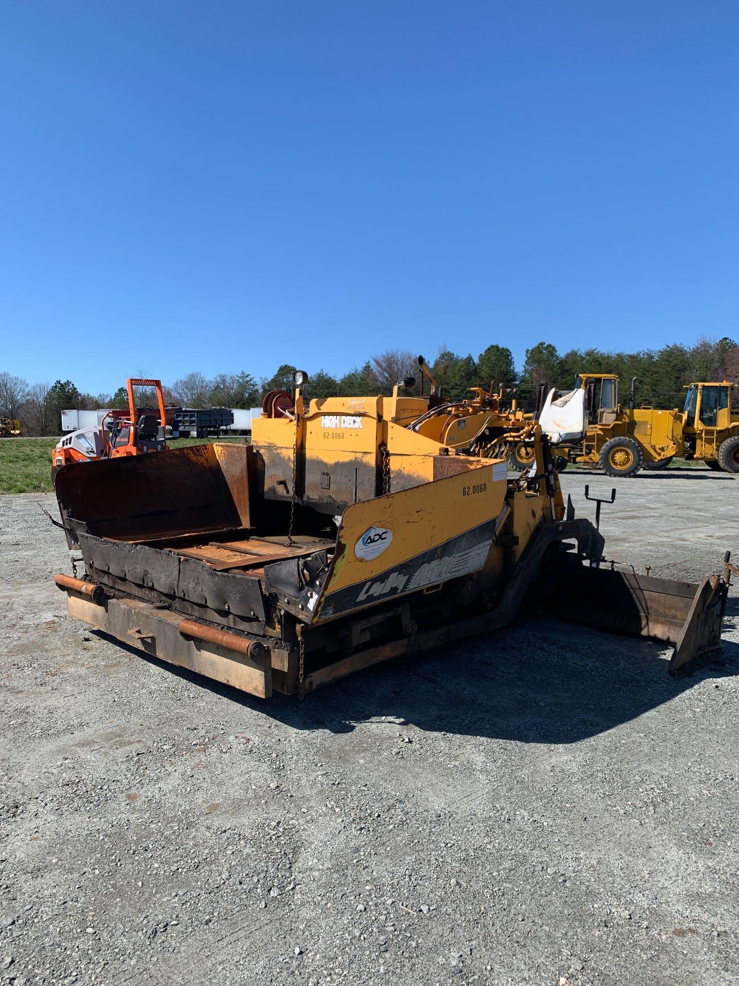 2002 LeeBoy L8500T Crawler Asphalt Paver