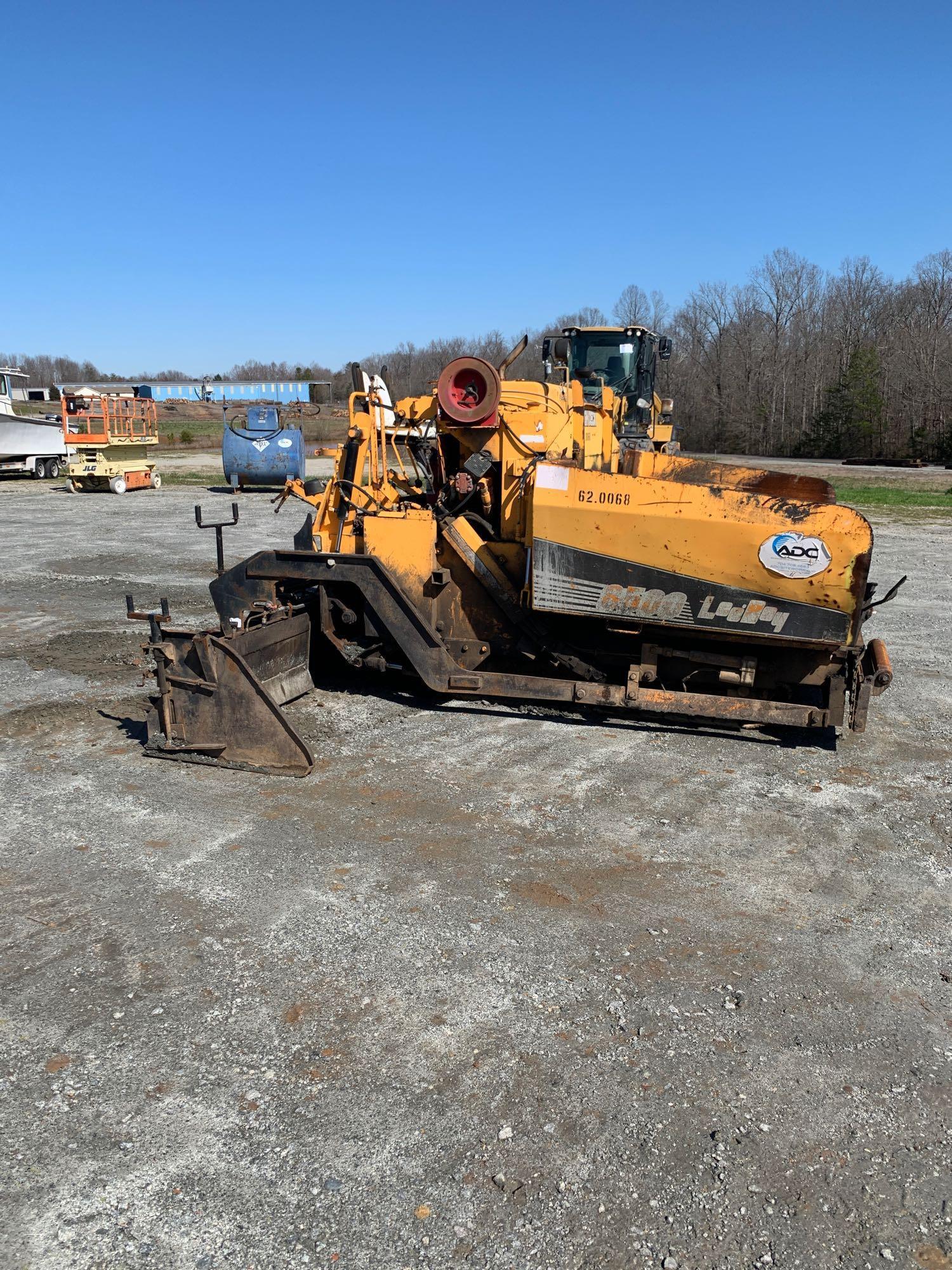 2002 LeeBoy L8500T Crawler Asphalt Paver