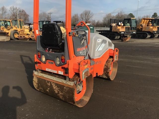 2012 HAMM HD 12 Tandem Vibratory Roller