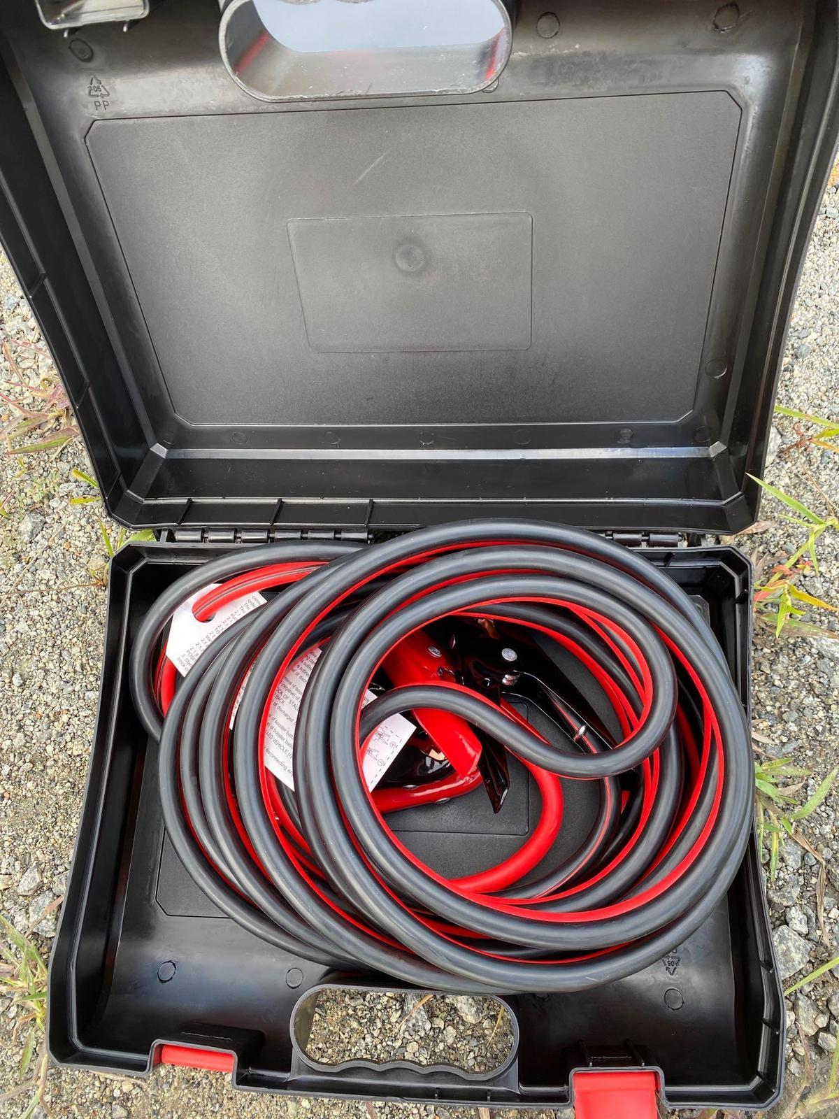 25FT 800 AMP EXTRA HEAVY DUTY BOOSTER CABLES (UNUSED)